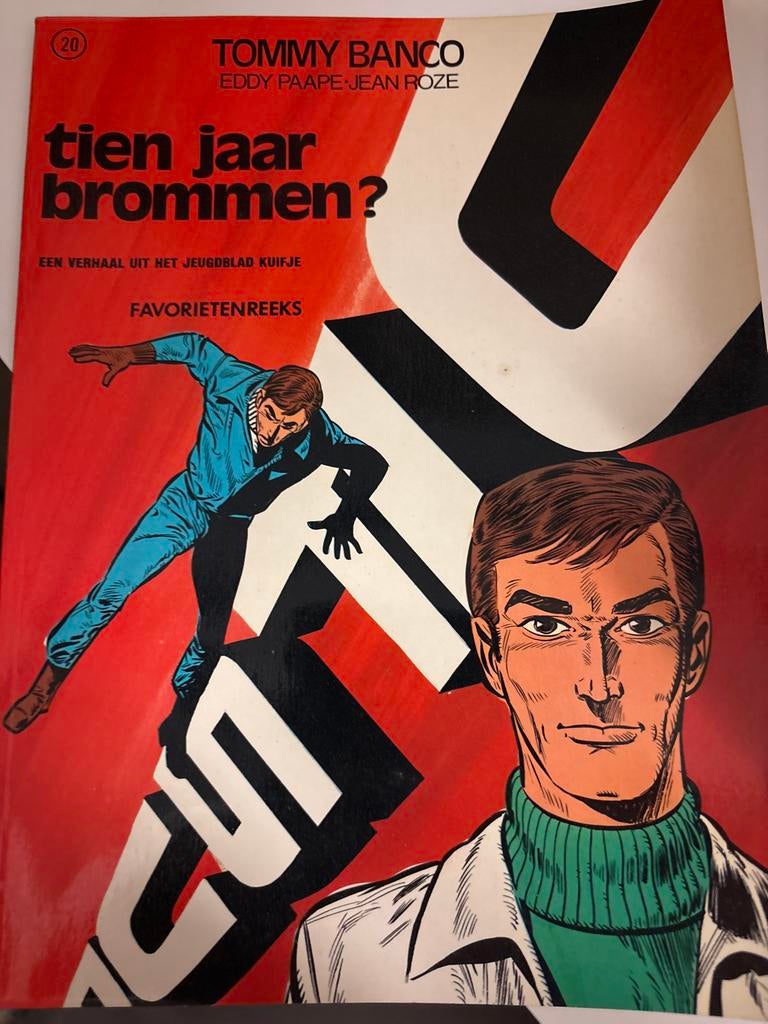 Tommy Banco - Tien Jaar Brommen? (Kuifje Favorietenreeks), Boeken, Stripboeken, Eén stripboek, Ophalen of Verzenden, Gelezen