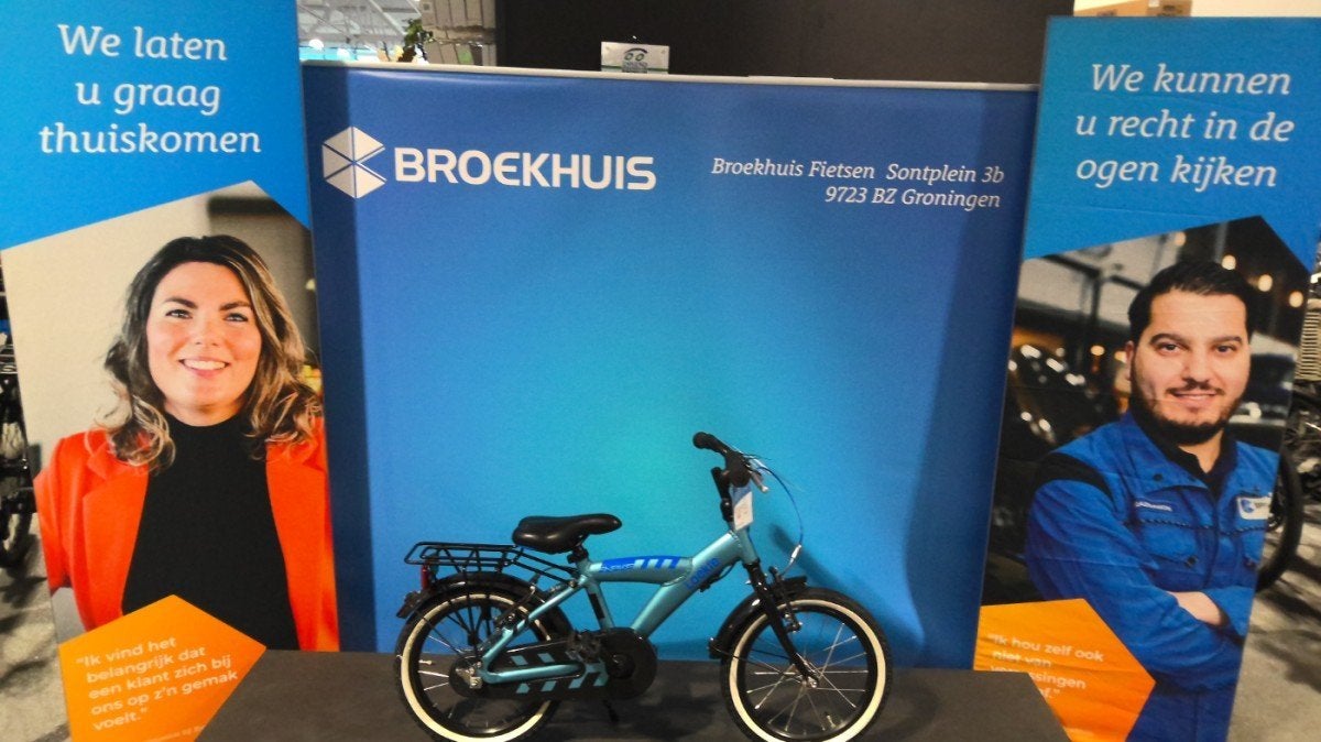 Loekie Loekie Snake 16inch Blauw Jongensfiets Blauw, Gebruikt, -, -, -