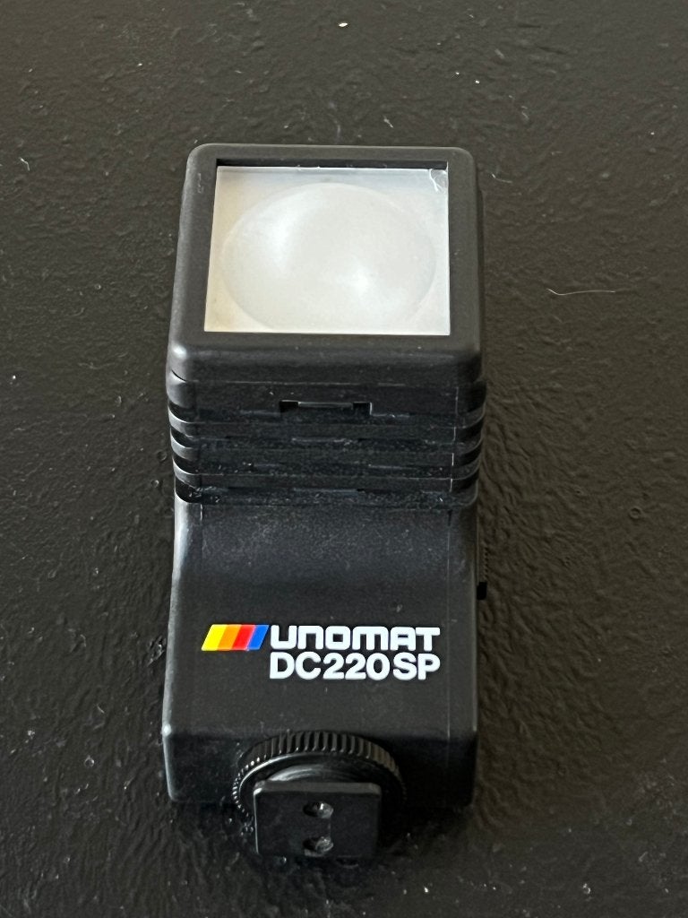 Unomat DC220SP camera lamp, Ophalen, Gebruikt