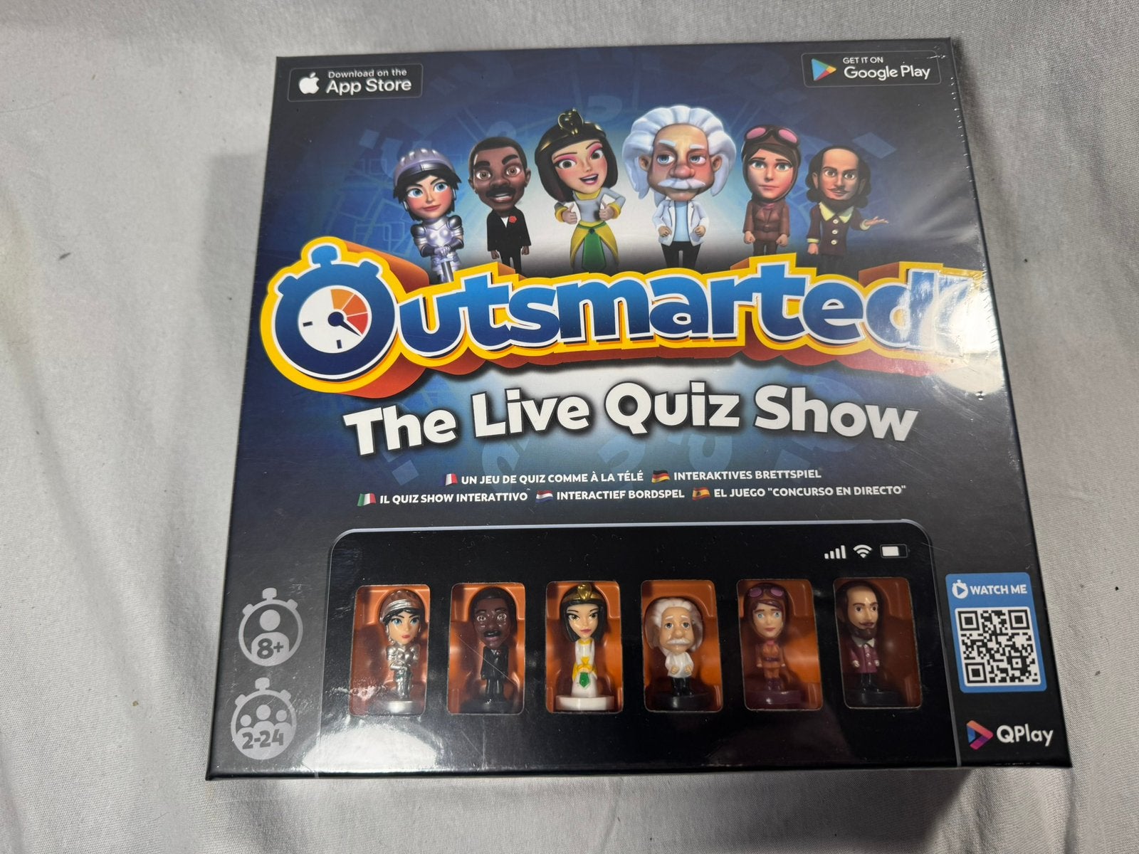 Outsmarted kennisquiz bordspel nieuw in seal, Vijf spelers of meer, Ophalen of Verzenden, Nieuw