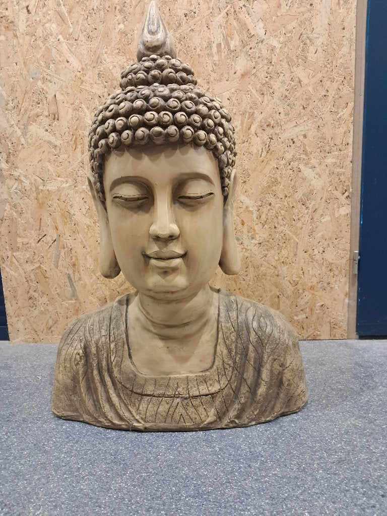 Boeddha 1 mtr. hoog, Ophalen, Nieuw, Kunststof, Boeddhabeeld