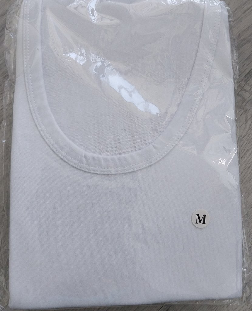 4x Slim Fit Basislaag Hemden, Kleding | Heren, Verzenden, Nieuw, Wit, Merkloos