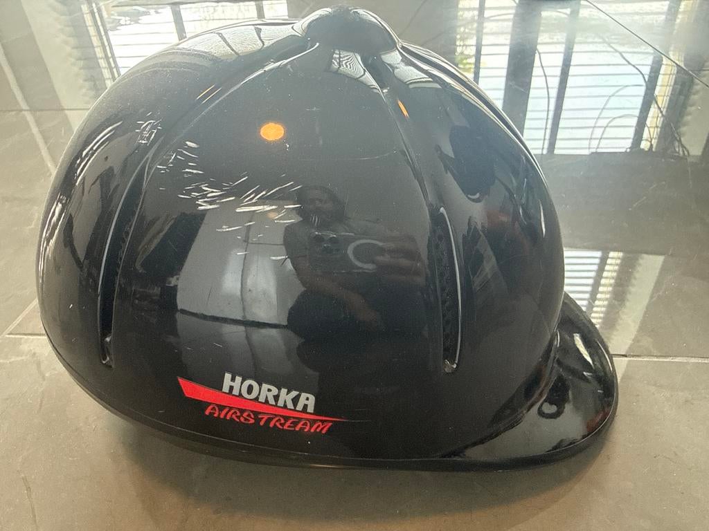 Horka kinderen paardrijhelm, Dieren en Toebehoren, Ophalen, Gebruikt, Dressuur