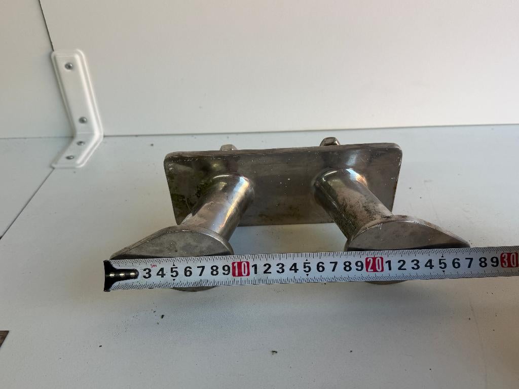 2 x RVS Bolder 20 cm, Ophalen of Verzenden, Gebruikt, Overige typen