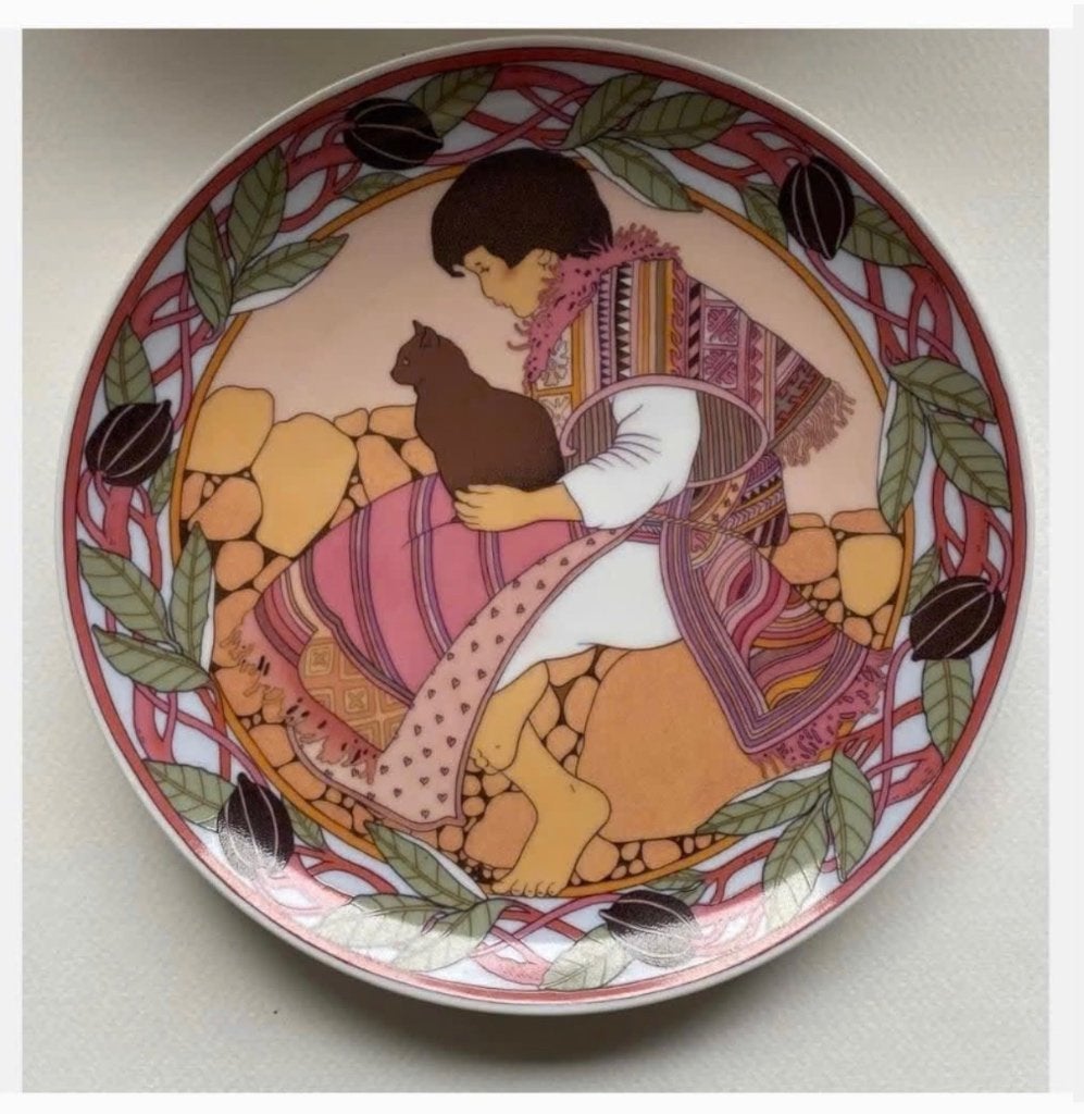 Unicef bord “kinderen van de wereld” Villeroy nr. 6, Ophalen of Verzenden, X, X, X
