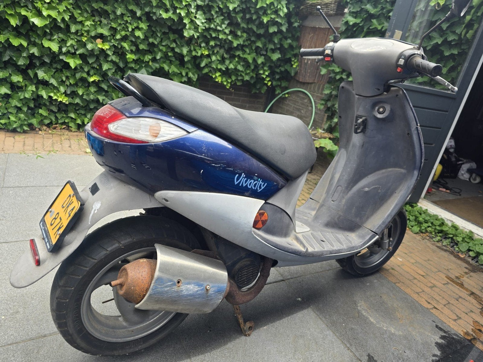 Peugeot Vivacity Scooter - Blauw, 1e eigenaar, Ophalen, Gebruikt
