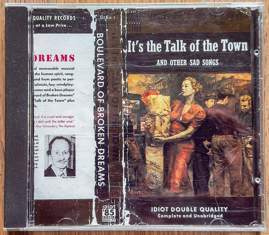 CD It's the talk of the town - Boulevard of broken dreams, Ophalen of Verzenden, Zo goed als nieuw