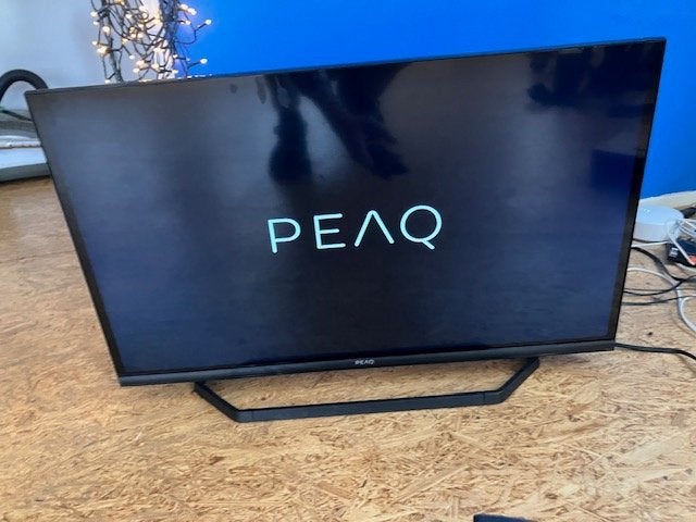 Peaq televisie  ptv 32h--5024c, Ophalen, 50 Hz, Zo goed als nieuw, 100 cm of meer