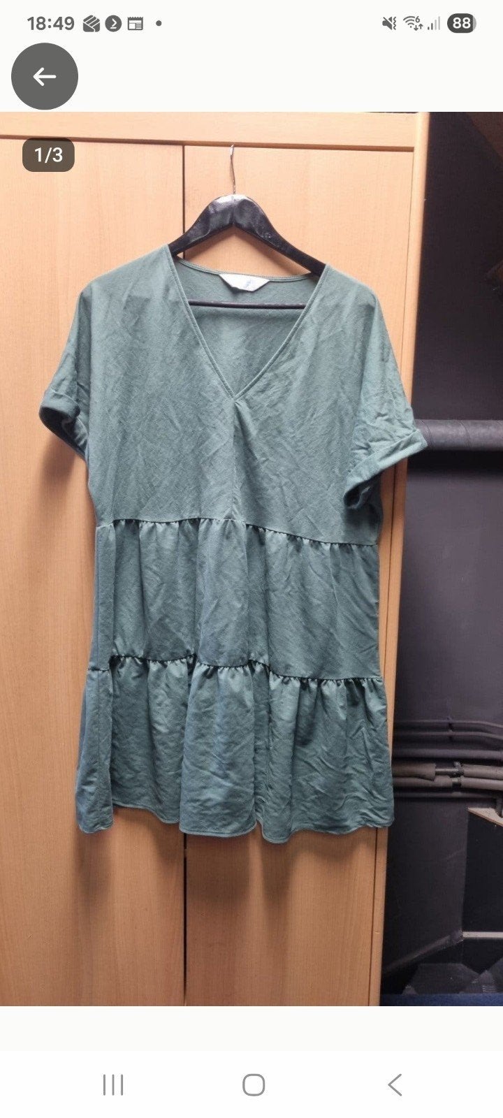 Nieuwe Primark zomerjurk XL - Groen (91 cm), Primark, Maat 46/48 (XL) of groter, Nieuw, Ophalen of Verzenden