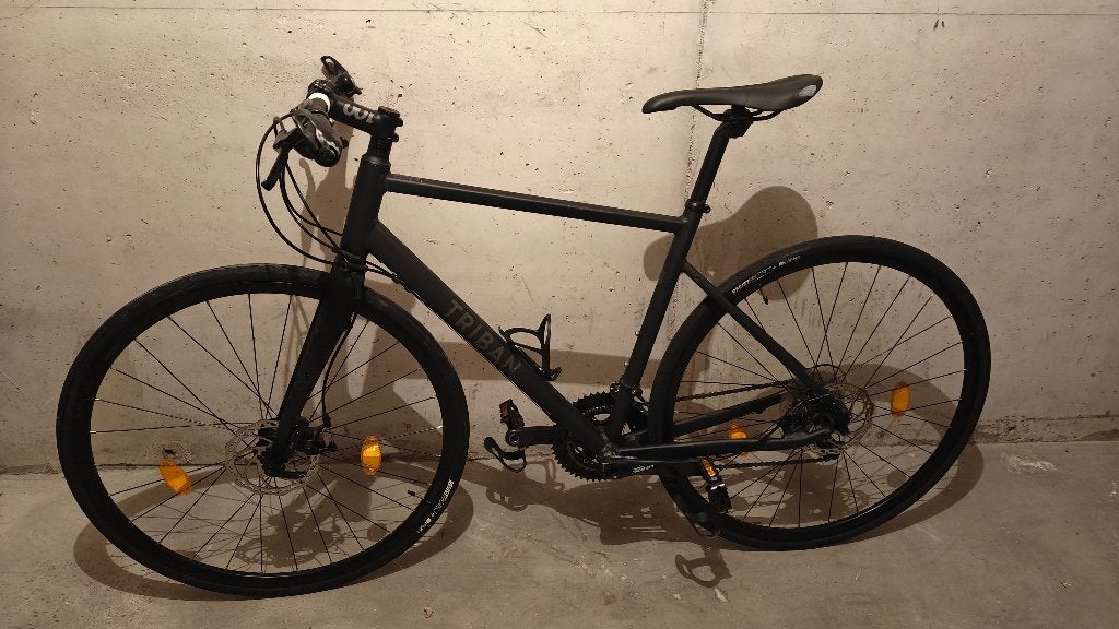 Triban RC500 - Flat handlebar, Fietsen en Brommers, Fietsen | Dames | Damesfietsen, Gebruikt, Overige merken, 53 tot 56 cm, Schijfrem