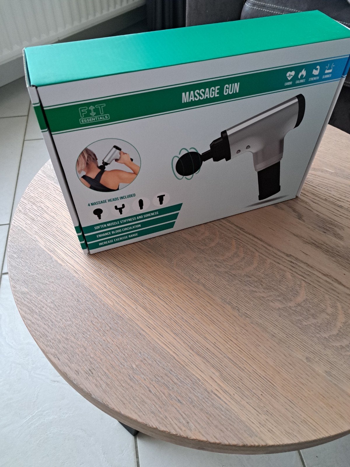 Nieuwe Massage Gun - Fit Essentials, Sport en Fitness, Massageproducten, Ophalen of Verzenden, Nieuw, Apparaat