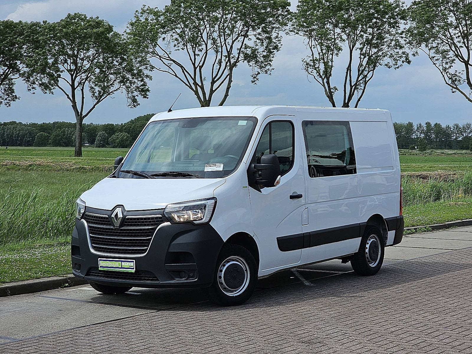 Renault Master L1H1 Comfort Dubbel Cabine Airco 136Pk NAP Eu, Auto's, Bestelauto's, Voorwielaandrijving, Gebruikt, 4 cilinders