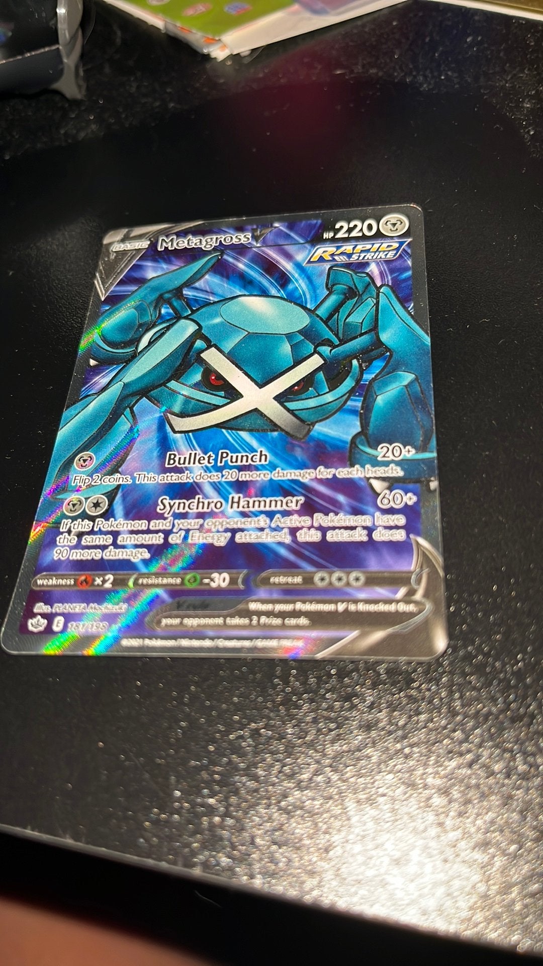 Metagross v rapid strike, Ophalen of Verzenden, Zo goed als nieuw