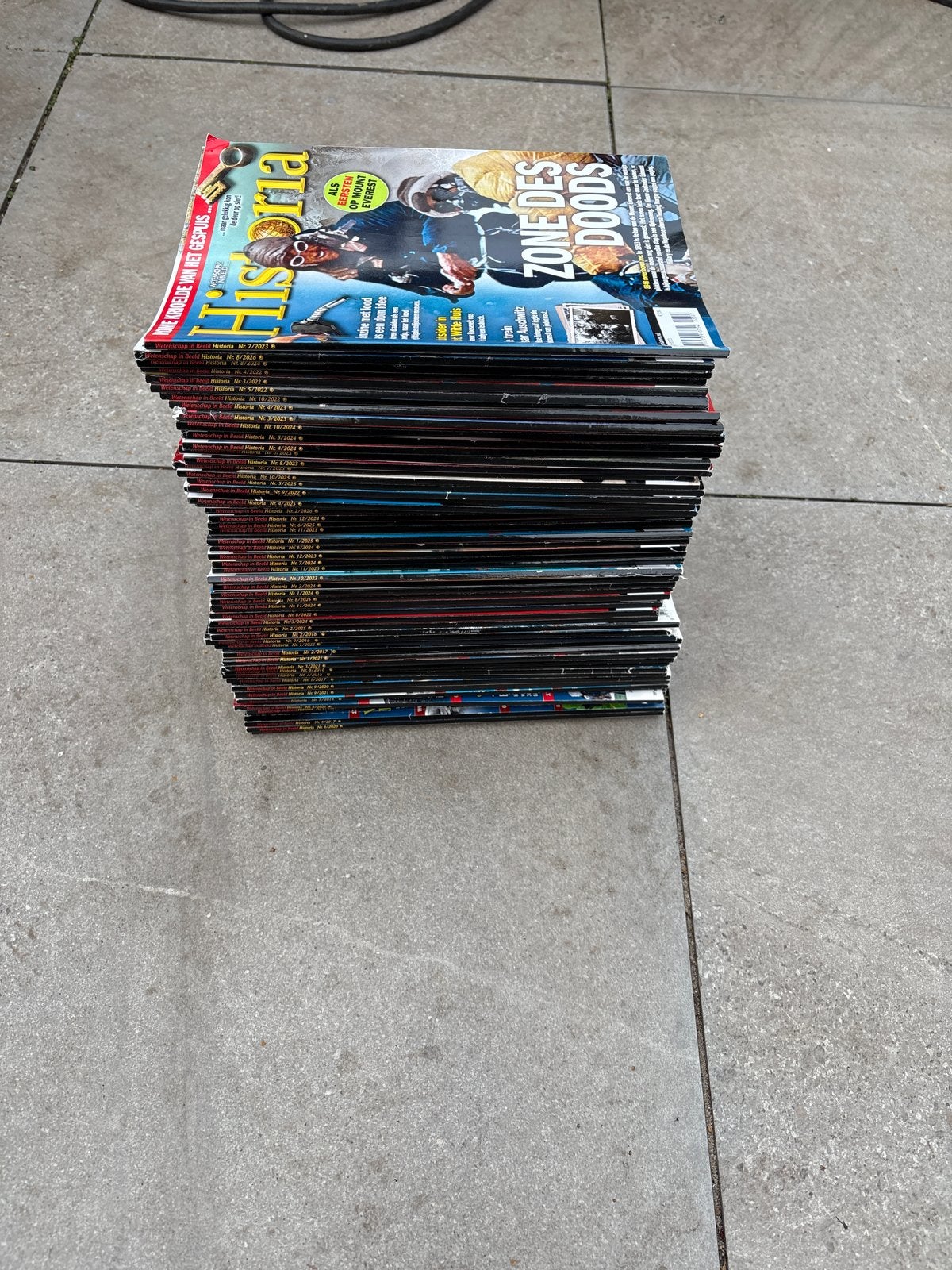 Grote stapel Historia tijdschriften 59 stuks, Ophalen of Verzenden, Gelezen, Overige typen