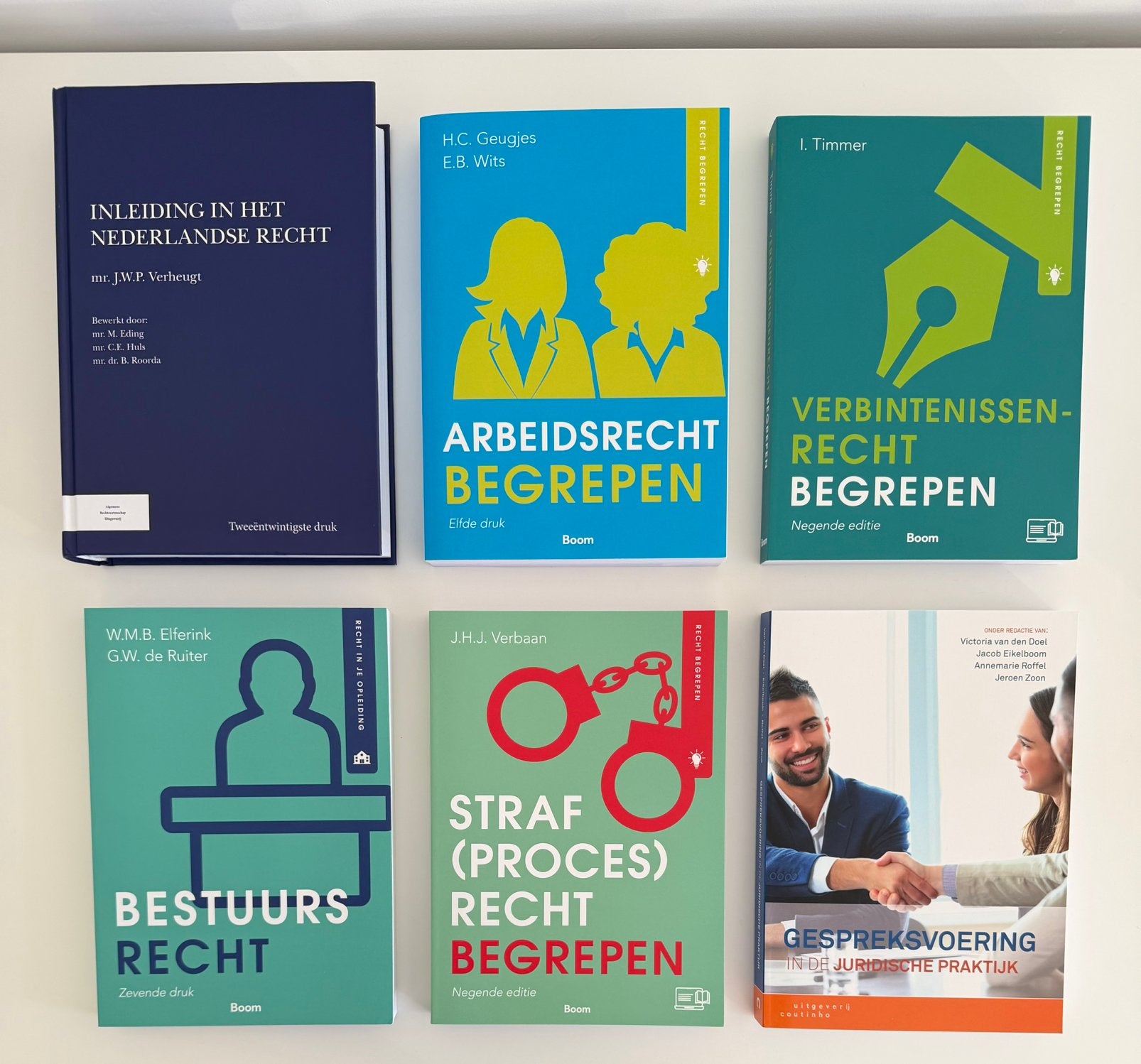 HBO-Rechten studieboeken jaar 1 HvA - Ook los verkrijgbaar, Boeken, Ophalen of Verzenden, Nieuw, HBO