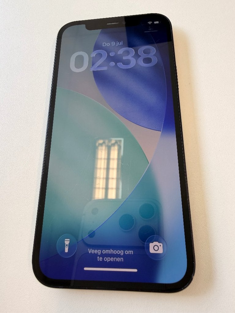 iPhone 12 - 128 GB in goede staat, Telecommunicatie, Mobiele telefoons | Apple iPhone, Ophalen, Zwart, IPhone 12, Zonder simlock