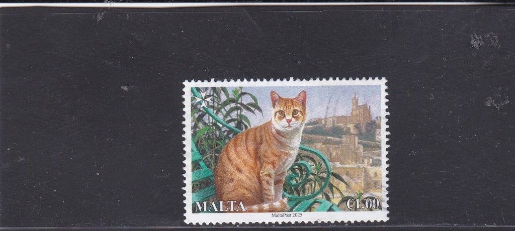 Malta 2025 poesen, Verzenden, Malta, Gestempeld