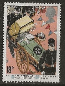UK 20, ambulance, Verzenden, Gestempeld
