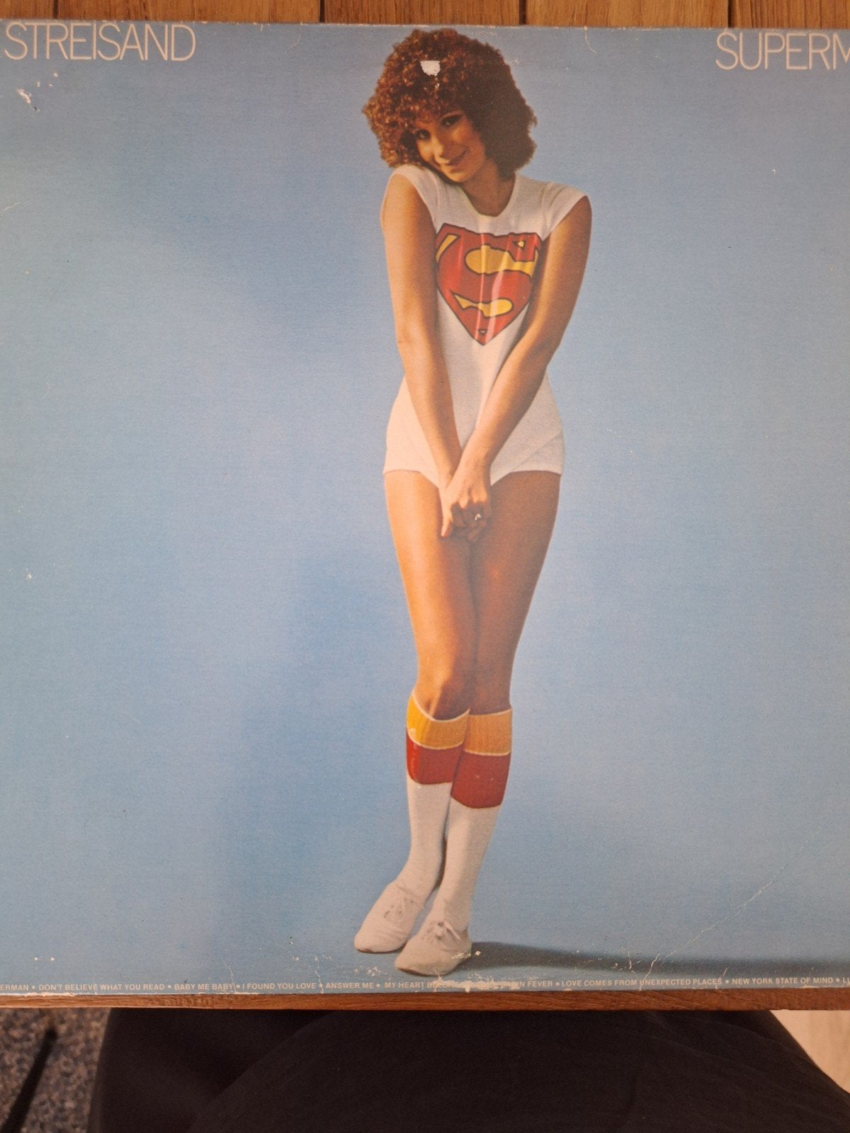 Barbra Streisand - Superman LP (1977), LP, Gebruikt, Pop, Ophalen of Verzenden