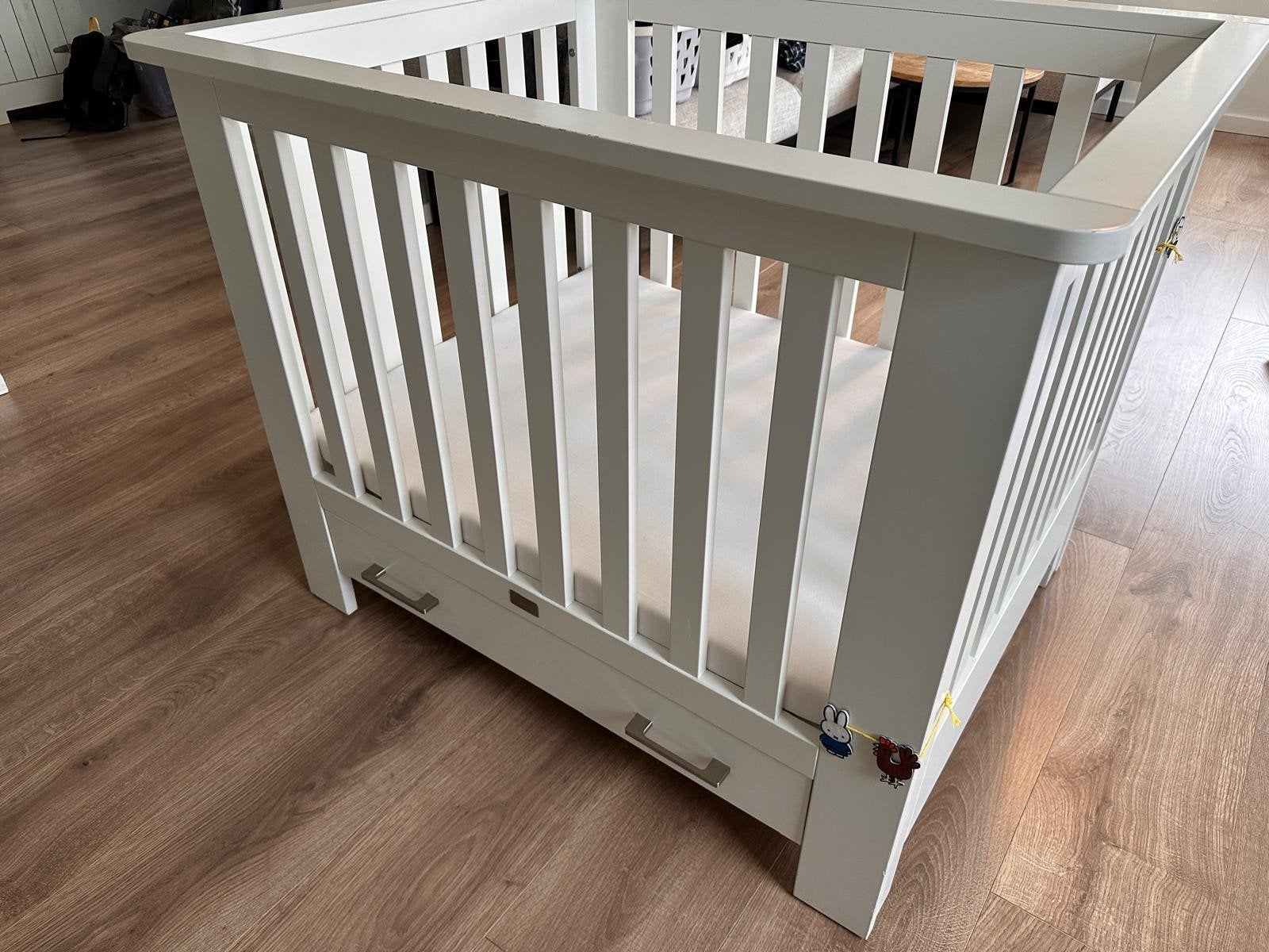 Witte box met lade - Gebruikt, Kinderen en Baby's, Boxen, Ophalen, Gebruikt, Lade