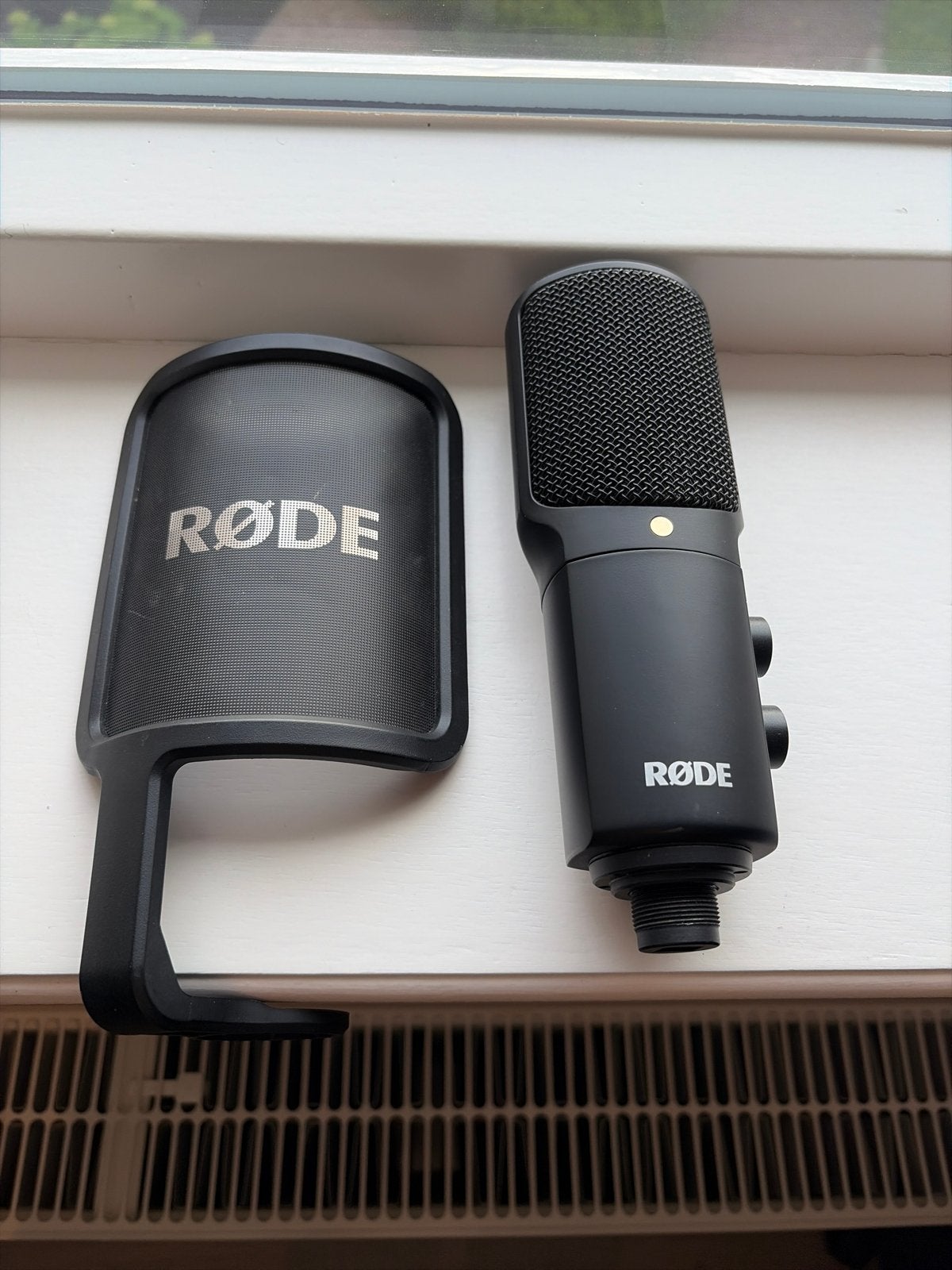 Rode NT-USB Studiomicrofoon met Popfilter, Muziek en Instrumenten, Microfoons, Zo goed als nieuw, Studiomicrofoon, Ophalen of Verzenden