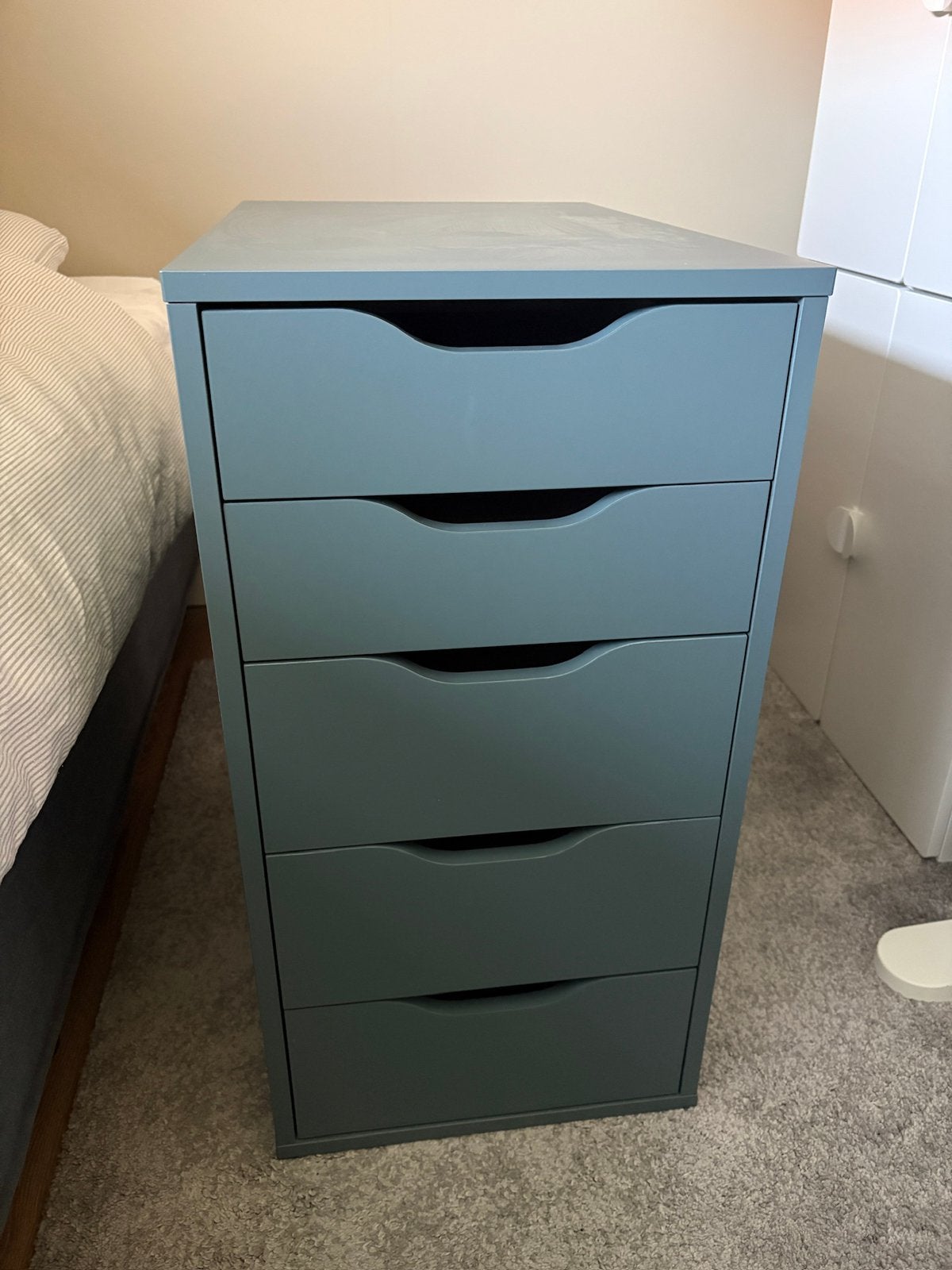 IKEA Alex ladekast / ladeblok, Ophalen, Minder dan 50 cm, Gebruikt, 5 laden of meer