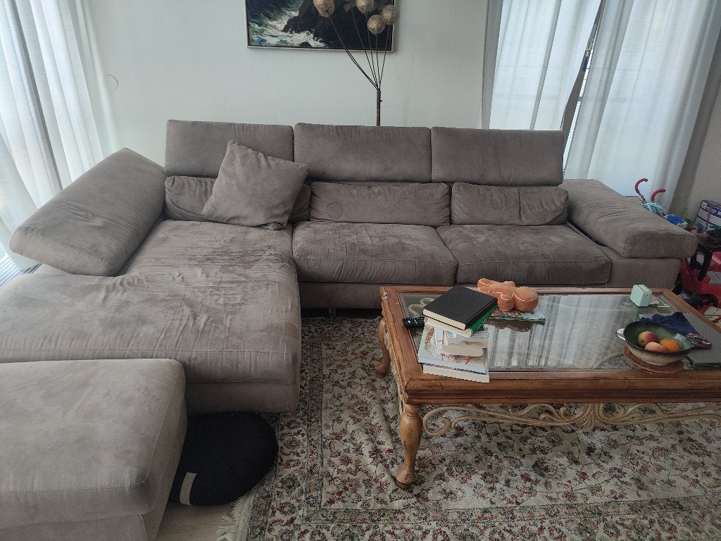 Large couch / Hoekbank, Huis en Inrichting, Banken | Bankstellen, Ophalen, Overige materialen, 250 tot 300 cm, Gebruikt