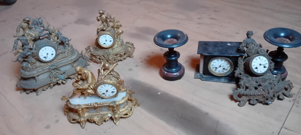 pendule, Ophalen