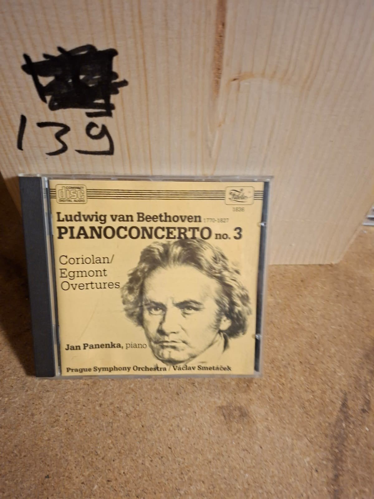 Beethoven: Pianoconcert nr. 3, Coriolan/Egmont Overtures CD, Ophalen of Verzenden