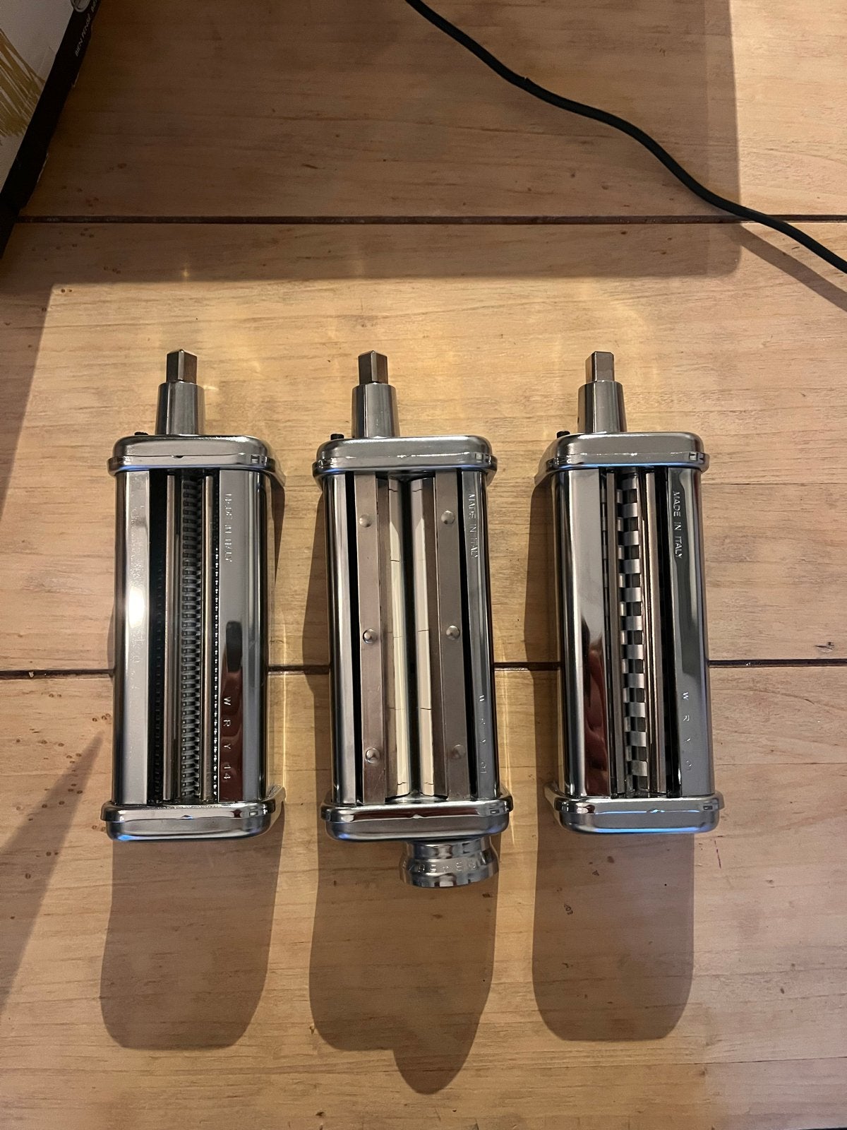 KitchenAid Pasta Opzetstukken - Maak zelf verse pasta!, Zilver, Ophalen of Verzenden, Zo goed als nieuw, Metaal