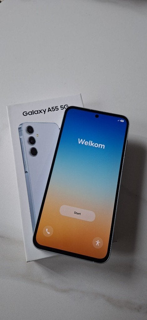 Samsung A55 5G (zo goed als nieuw), Telecommunicatie, Mobiele telefoons | Samsung, Ophalen, Overige kleuren, Touchscreen, Zo goed als nieuw