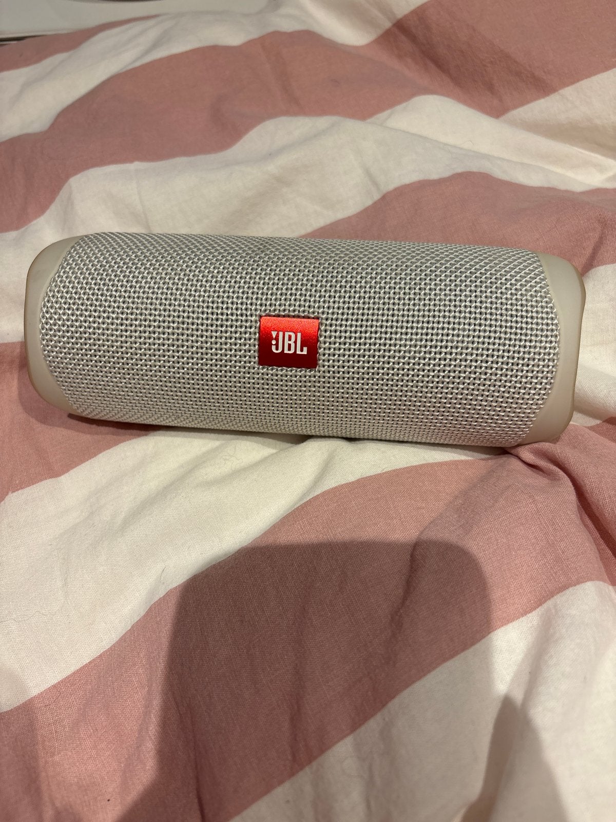 JBL Flip 5 Draagbare Bluetooth Speaker - wit, Gebruikt, JBL, Ophalen of Verzenden, Draagbare speaker