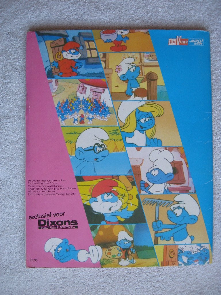 verzamelplaatjes album De Smurfen - van Avrobode & Dixon, Ophalen of Verzenden, Gebruikt, Verschillende Smurfen, Overige typen