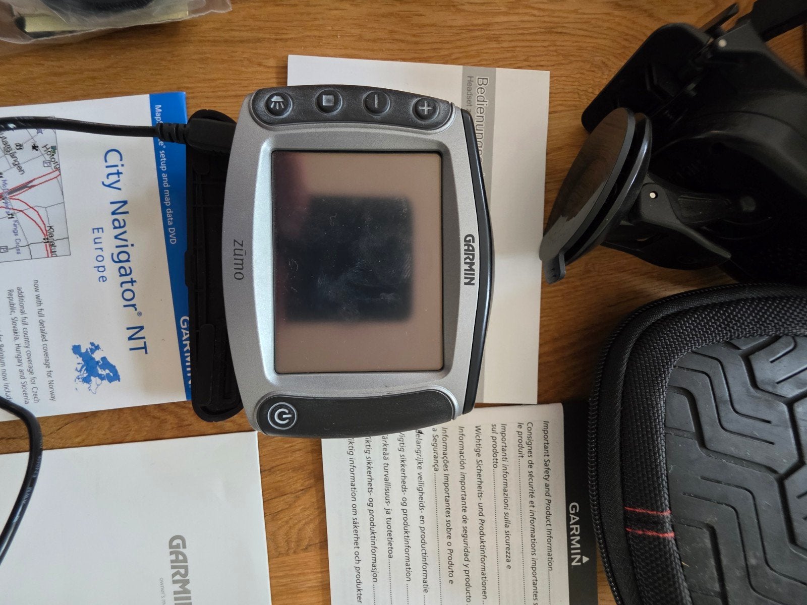 Garmin Zumo 550 Motorfiets Navigatiesysteem Compleet, Ophalen of Verzenden, Gebruikt