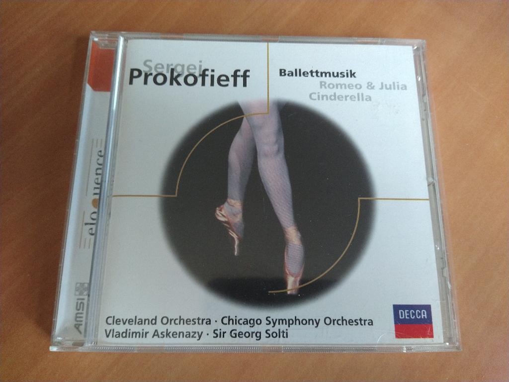 CD Sergei Prokofieff - Ballettmusik - Romeo & Julia, Ophalen of Verzenden, Zo goed als nieuw