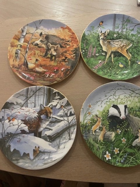 Verzamelborden 4 seasons collection  nieuw, Ophalen of Verzenden, Nieuw