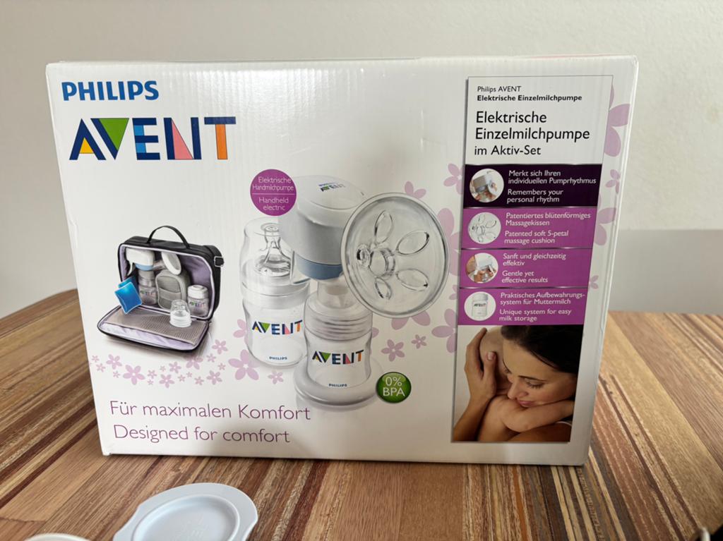 Philips Avent elektrische borstkolf pomp | enkel, Ophalen of Verzenden, Gebruikt, Borstkolf