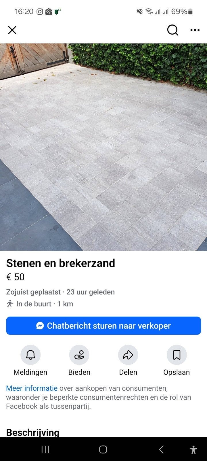 Stenen Soft Comfort Ivory 20x30x6, Tuin en Terras, Tegels en Klinkers, Ophalen, Nieuw, Beton, Klinkers