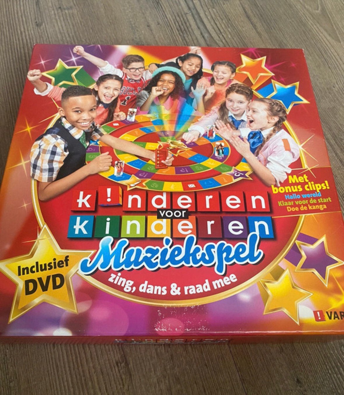 Kinderen voor Kinderen Muziekspel + DVD, Hobby en Vrije tijd, Gezelschapsspellen | Bordspellen, Drie of vier spelers, Ophalen of Verzenden