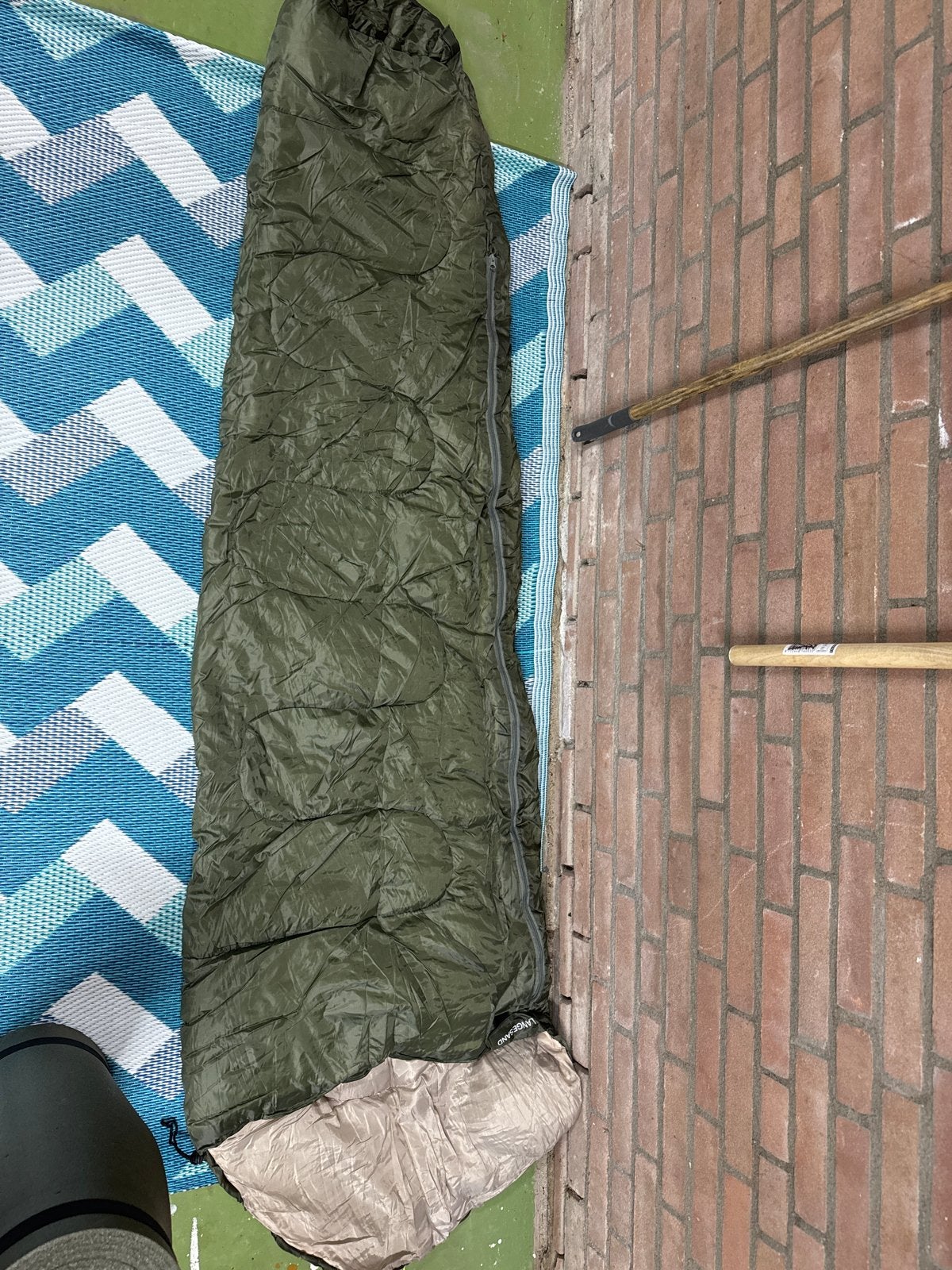 Mummy slaapzak - Zo goed als nieuw, Caravans en Kamperen, Ophalen of Verzenden, Zo goed als nieuw