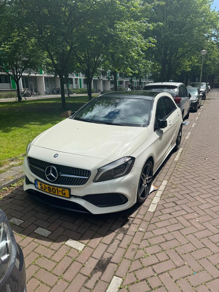 Mercedes-Benz A-Klasse A220d 2.1 130KW Aut7 2017 Wit, Auto's, Mercedes-Benz, 4 cilinders, Wit, 24 km/l, Diesel
