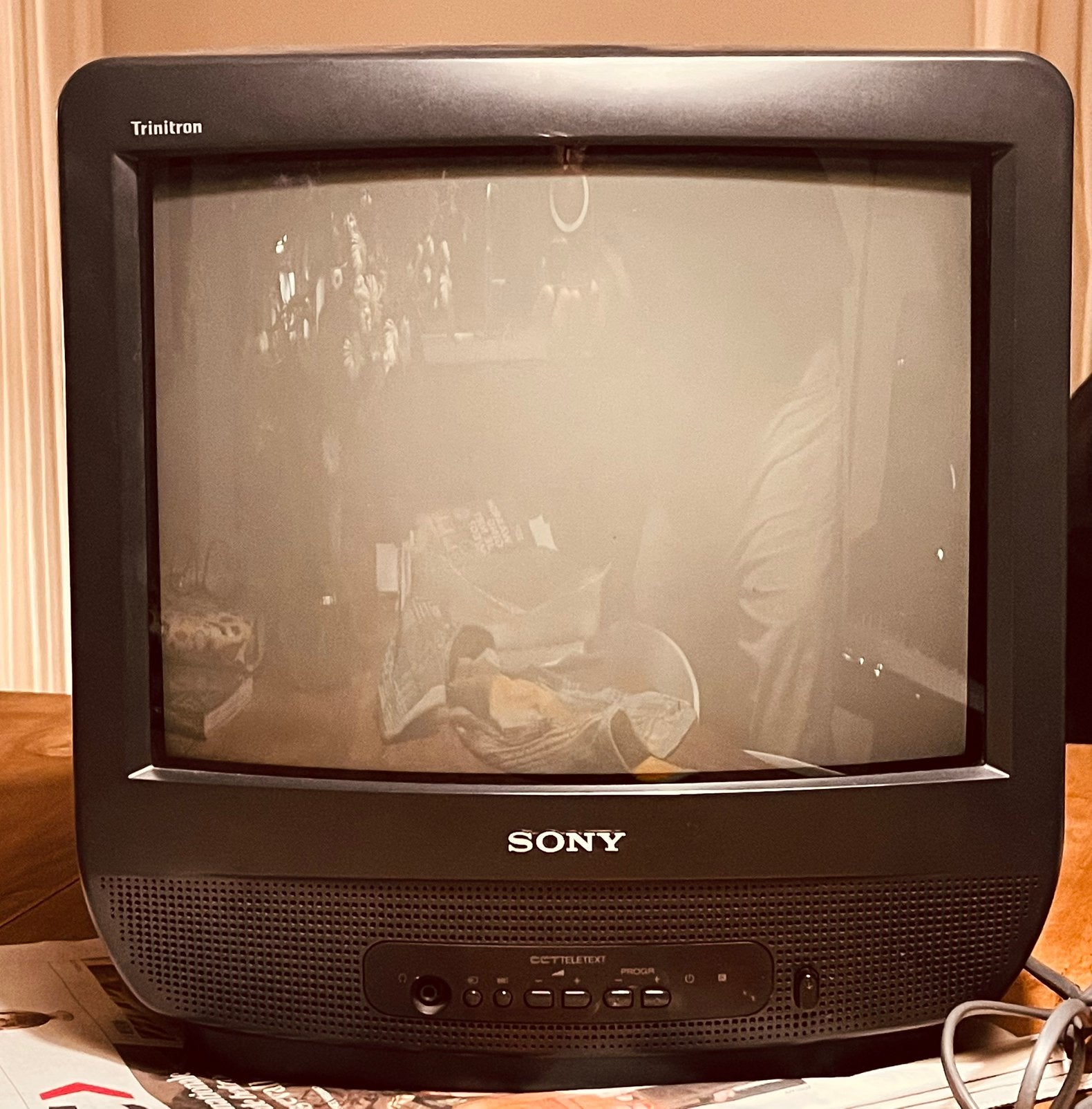 sony trinitron televisie KV M1451D, Ophalen, Gebruikt, Minder dan 40 cm, Sony