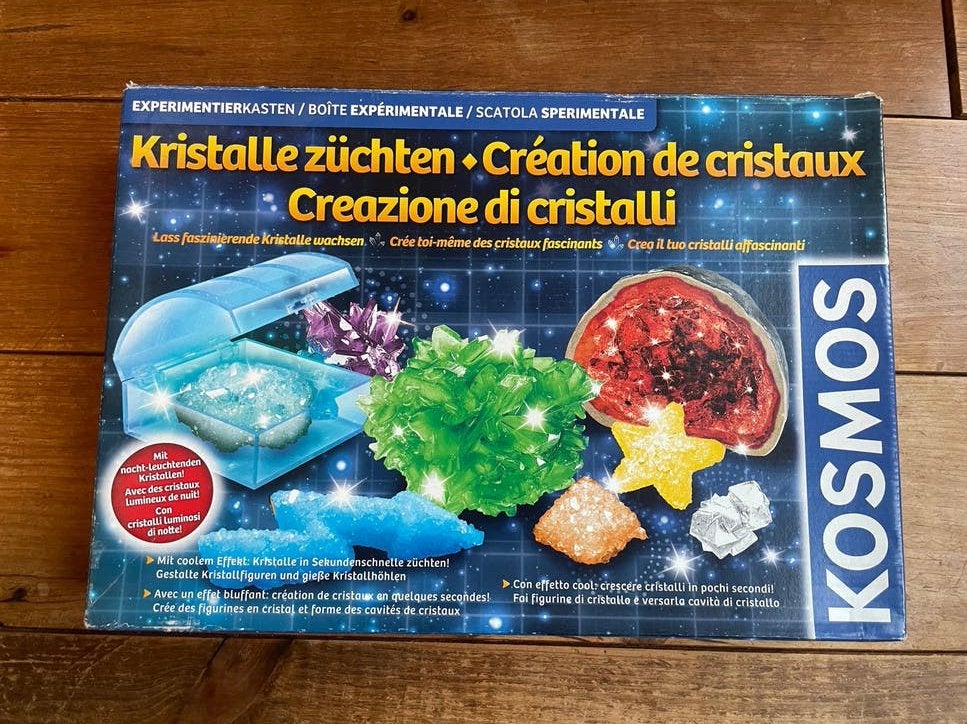 Kosmos Kristallen Kweekset - Experimenteerdoos, Ophalen of Verzenden, Zo goed als nieuw, Knutselen