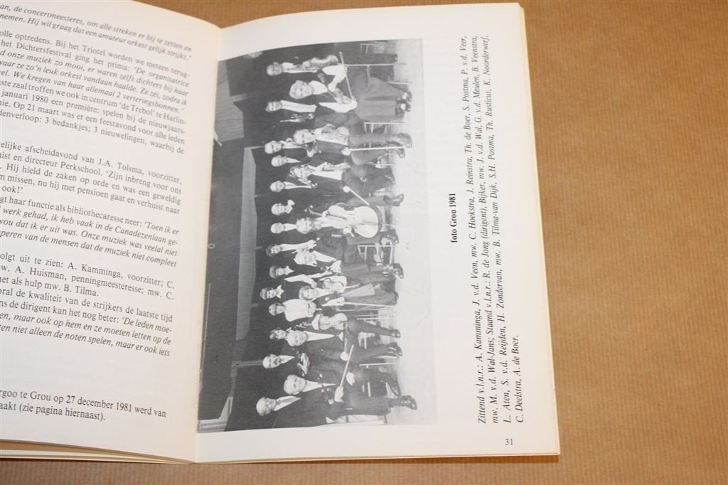 75 Jaar Salonorkest Sinnema — Geschiedenis & Muziek 1993, Ophalen of Verzenden, Gelezen