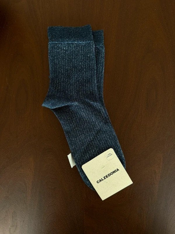 Calzedonia glitter sokken marineblauw, Kleding | Dames, Sokken en Kniesokken, Blauw, Nieuw, Overige maten