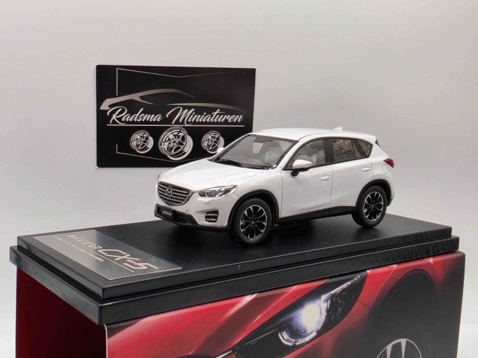 Mazda CX-5 - 1e generatie Wit - 1:43 Hi-Story Dealermodel, Overige merken, Auto, Nieuw, Ophalen of Verzenden