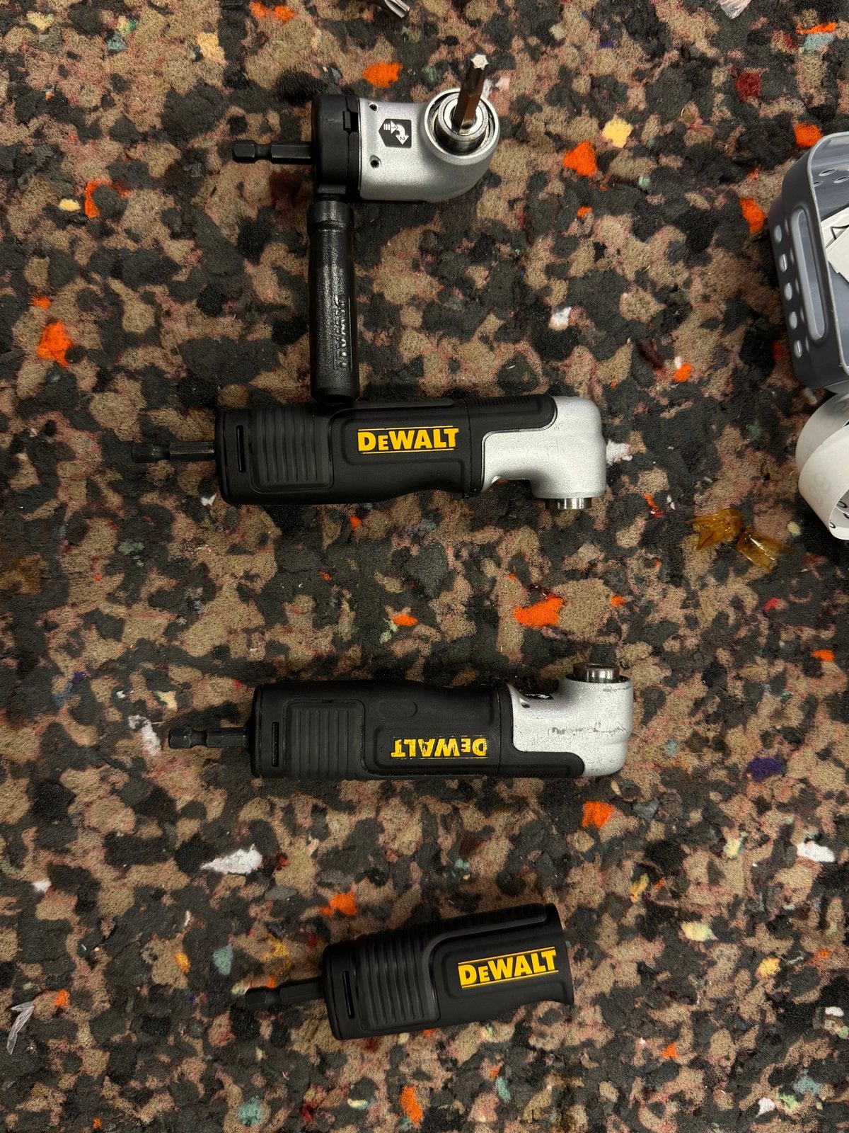 DeWalt haakse opzetstukken en bitshouders, Ophalen of Verzenden, Gebruikt, Overige typen