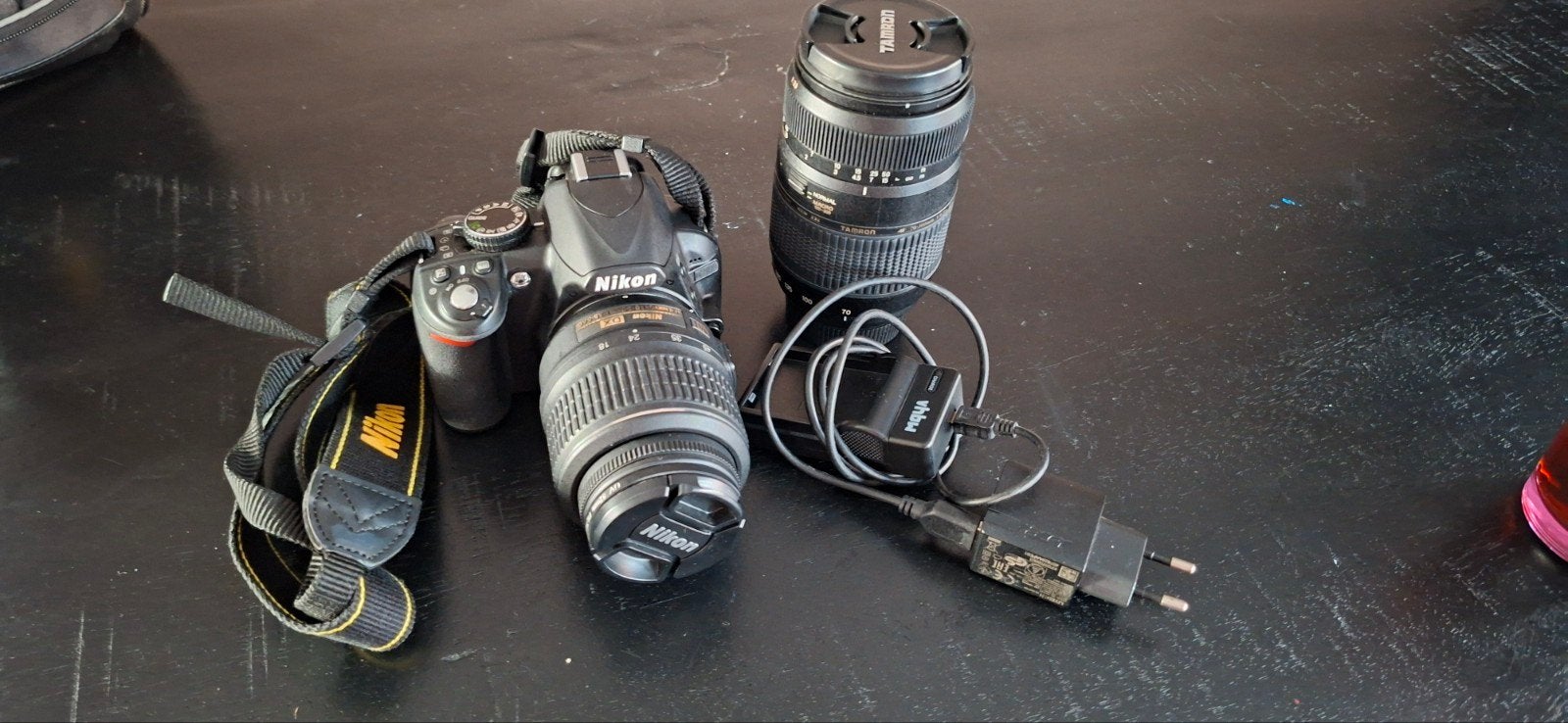 Nikon D3100 spiegelreflexcamera met twee lenzen, Gebruikt, Spiegelreflex, Ingebouwde flitser, Ophalen of Verzenden