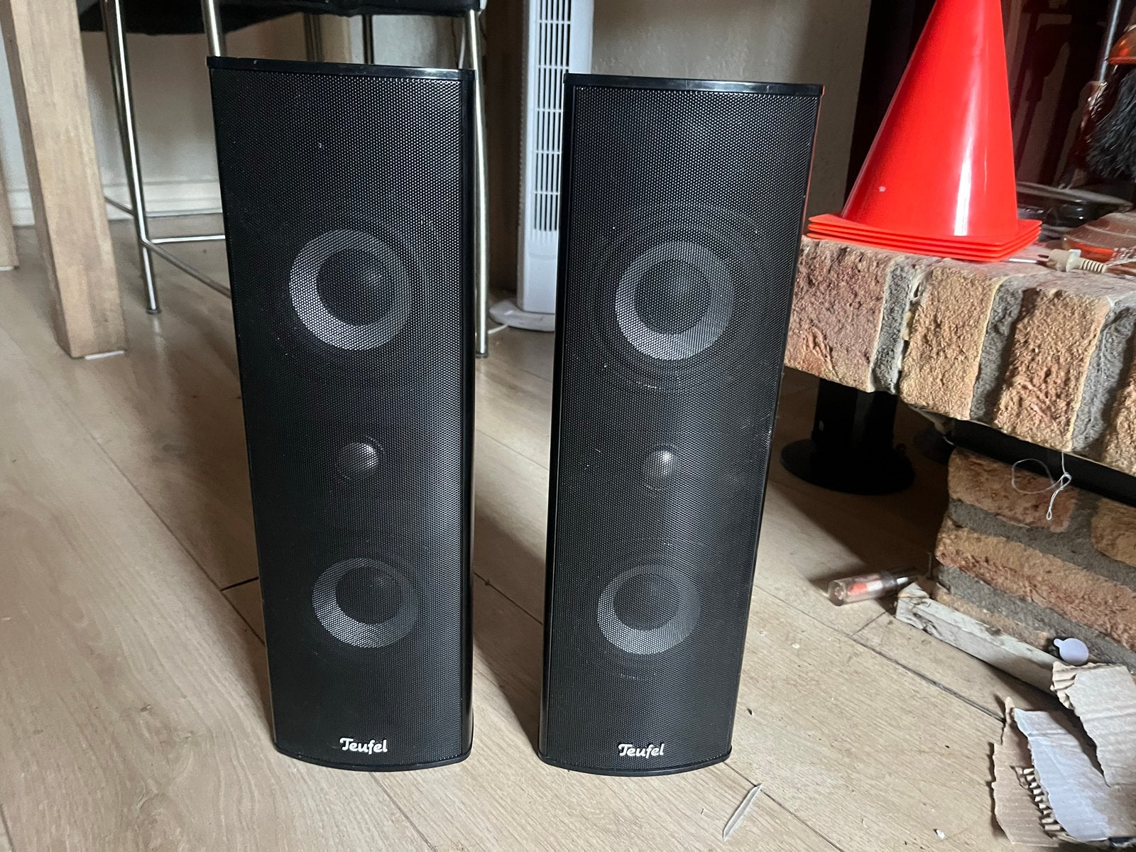 Teufel L 220 FCR Front/Center/Rear Speakers (Set van 2), Overige merken, Gebruikt, Ophalen of Verzenden, 120 watt of meer