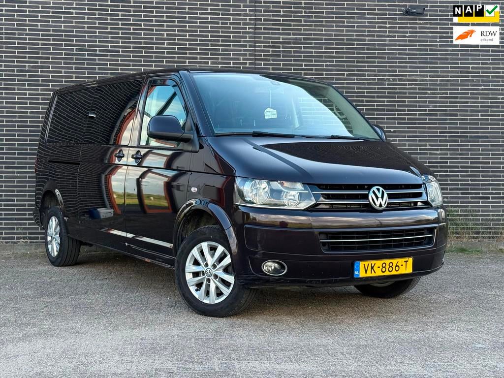 Volkswagen Transporter 2.0 TDI L2H1 DC Airco, Cruise!, Euro 5, Gebruikt, 4 cilinders, 1905 kg